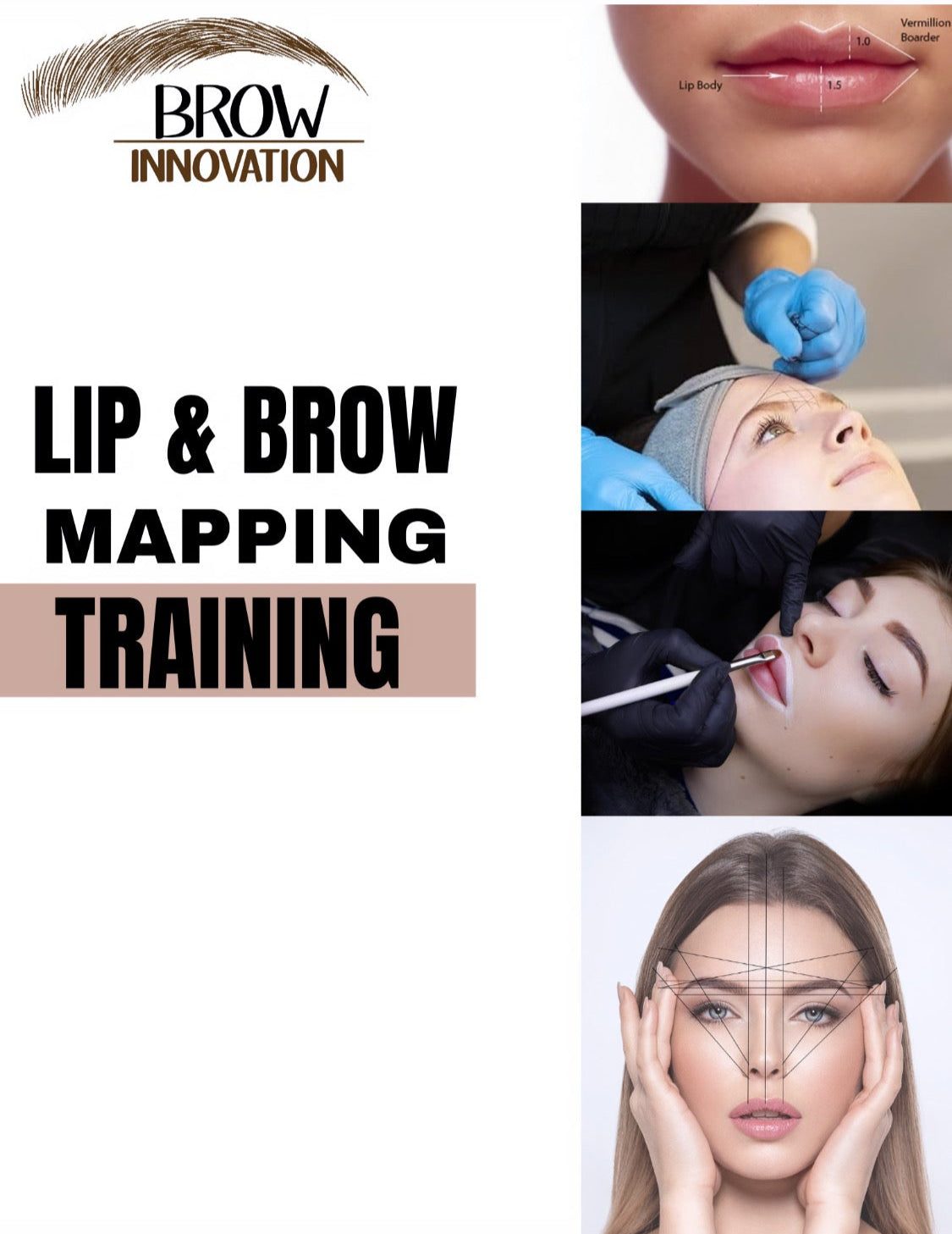 Lips Program Lip & Brow Mapping Training (2 course training program) – Brow Innovation