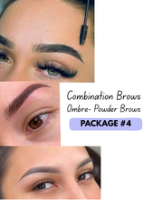 Load image into Gallery viewer, PACKAGE #4 (2 PMU COURSES)  Combo Brows, Ombre Powder Brows (1 day course plus 3 months one on one support)
